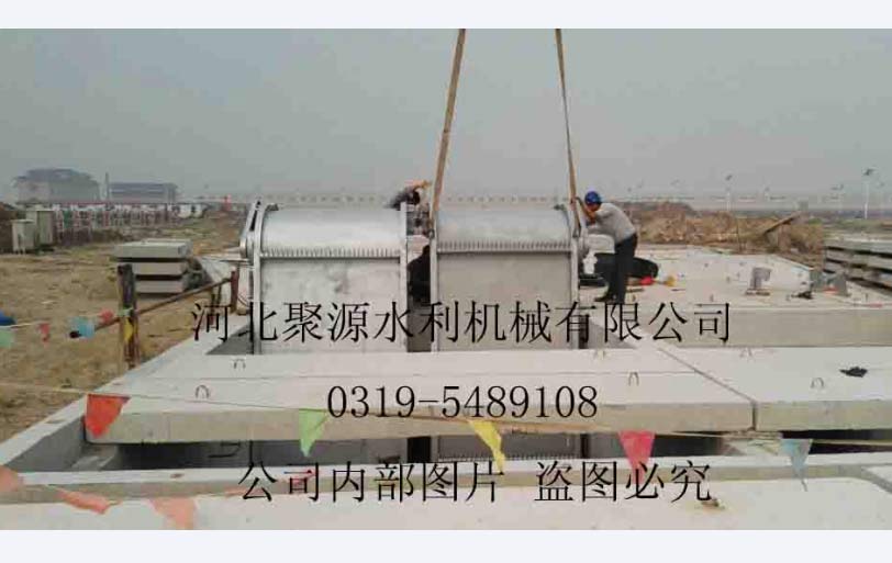 清污機施工現(xiàn)場